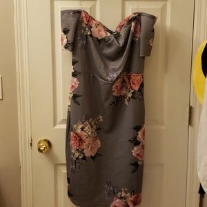 Floral dress sz 2XL